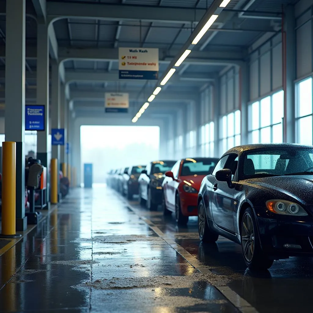 Station de lavage auto ouverte à Paris