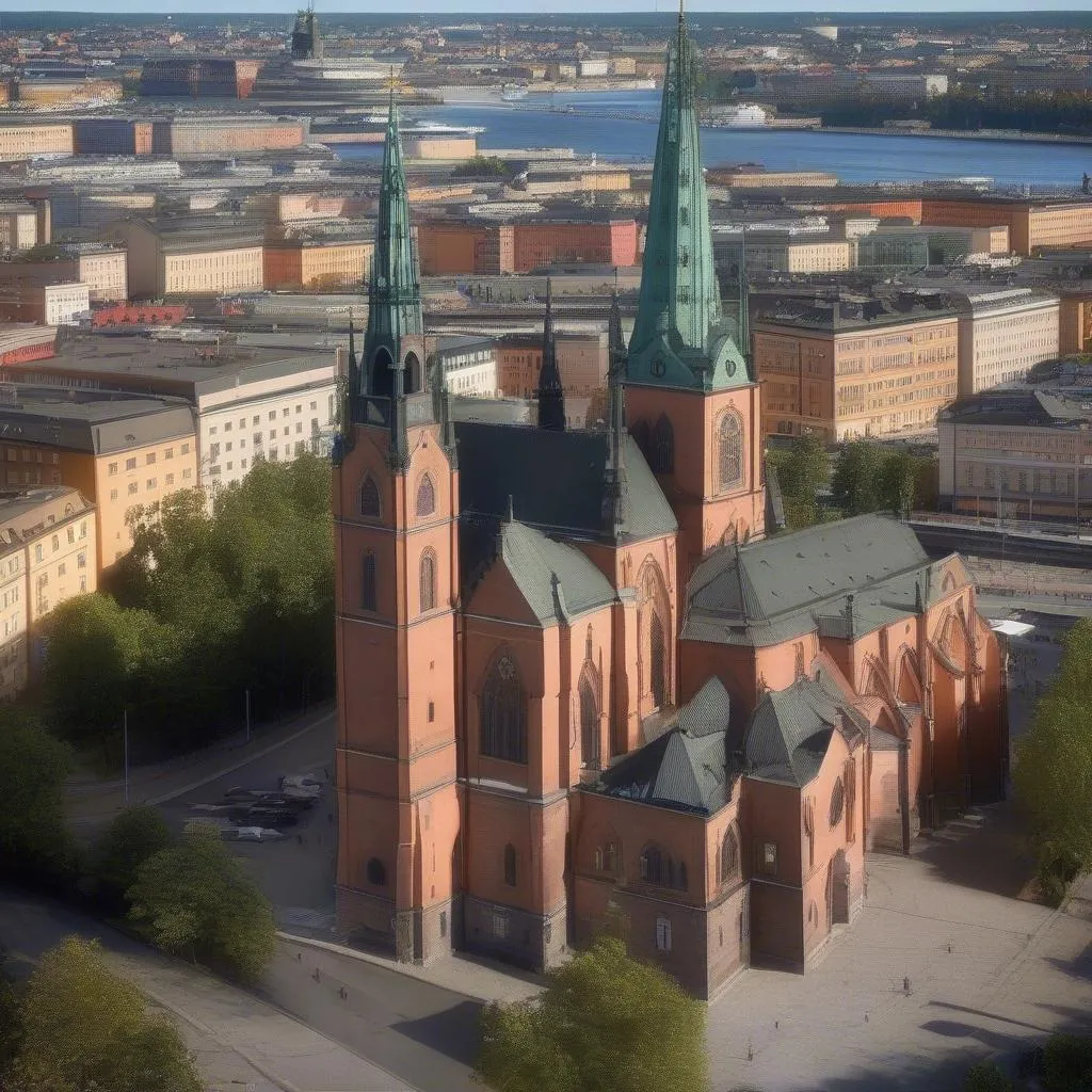 Cathédrale de Stockholm - Extérieur