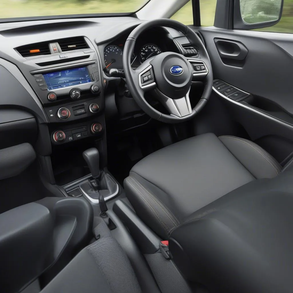 Subaru XV Crosstrek Dashboard