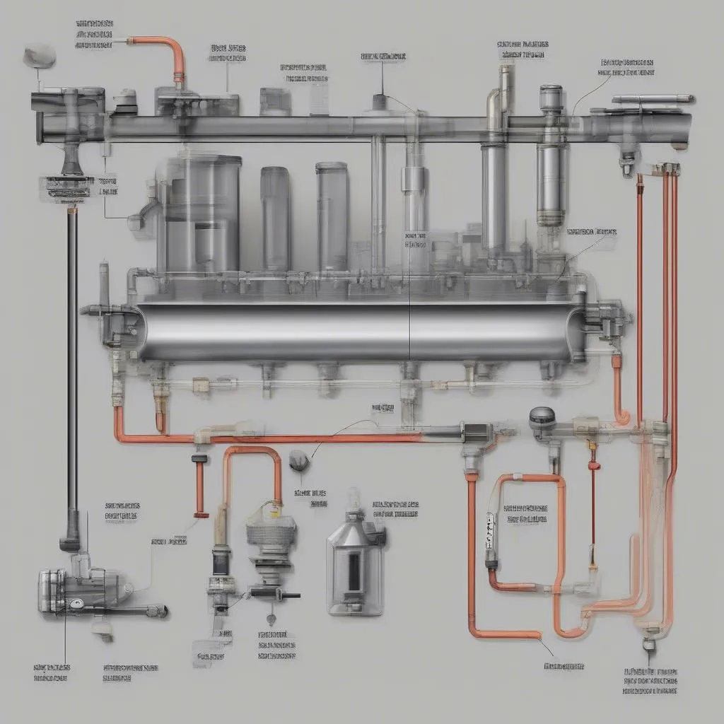 Système de carburant d'un camion