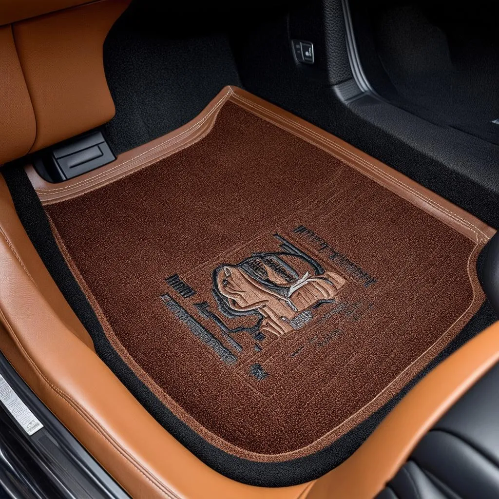 Tapis de sol voiture de luxe