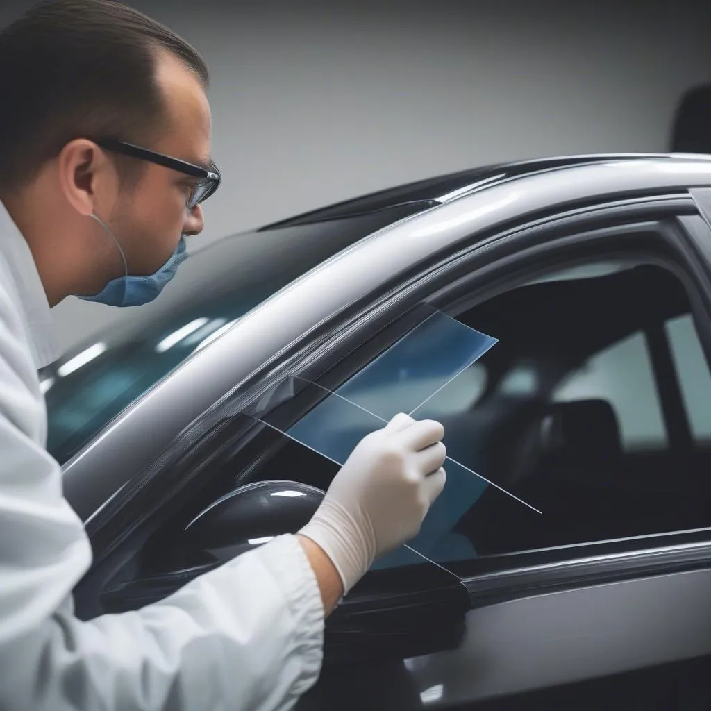 Prix installation teintes de vitres de voiture