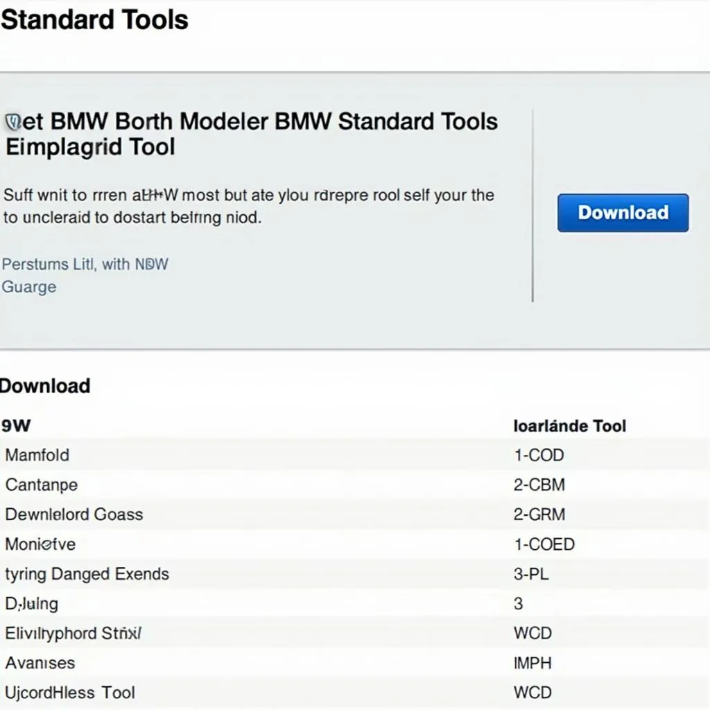 Télécharger BMW Standard Tools : Le guide complet