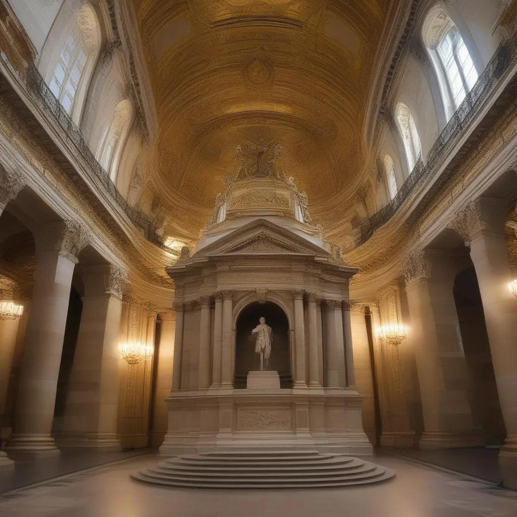 Découverte de la crypte sous l’autel de Saint-Louis des Invalides