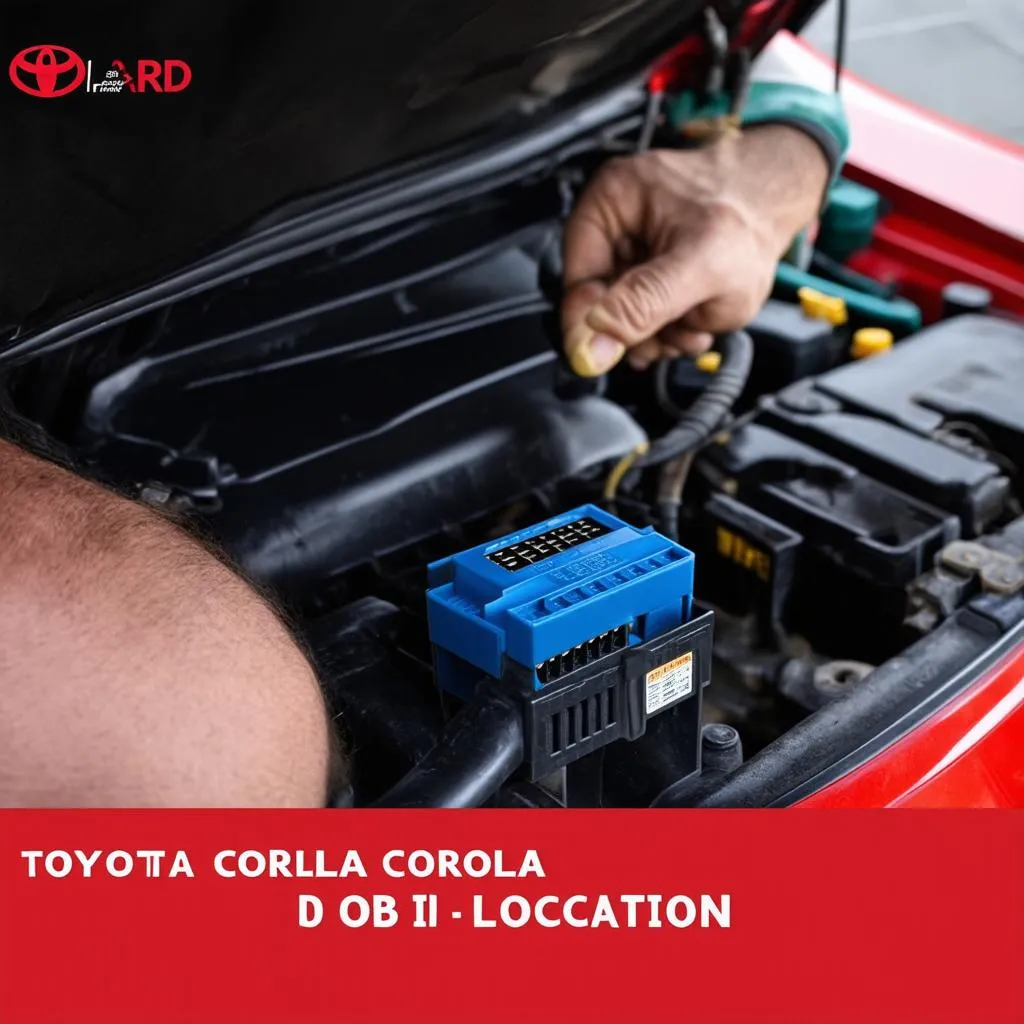 Toyota Corolla OBD Location