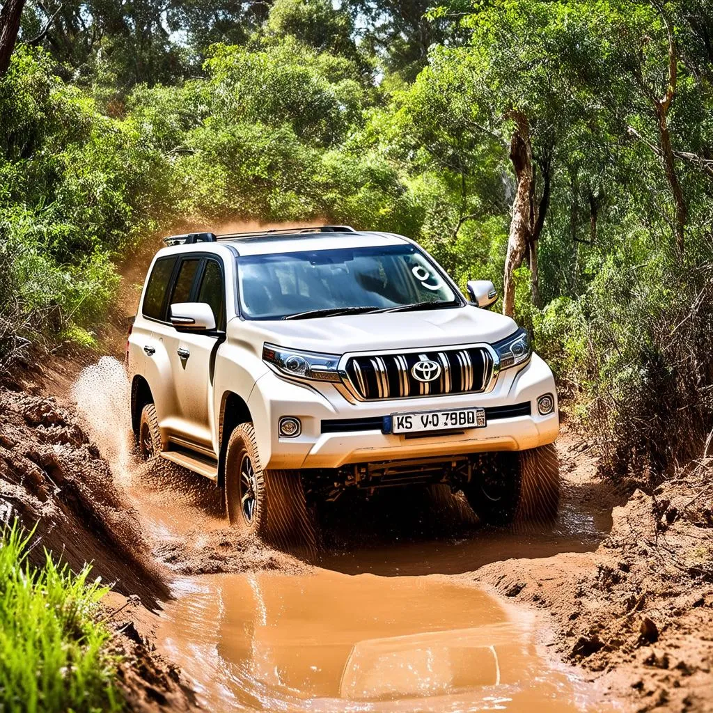 Toyota Land Cruiser Prado J90 Off Road