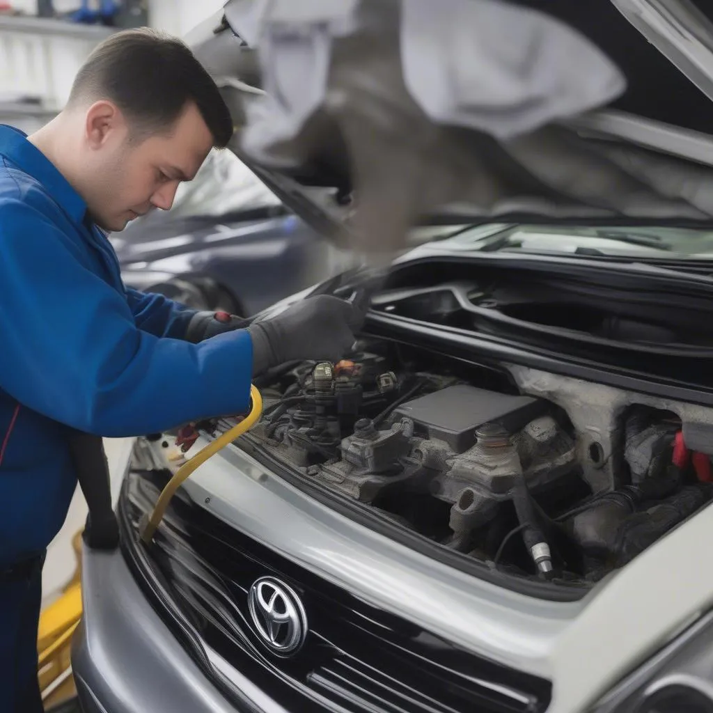 Remplacement du capteur MAF Toyota