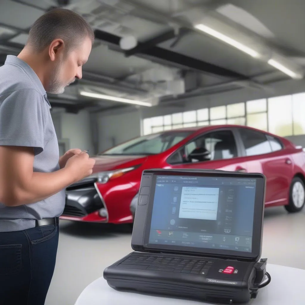 Forum Toyota Prius avec scanner Autel pour diagnostiquer les problèmes électriques