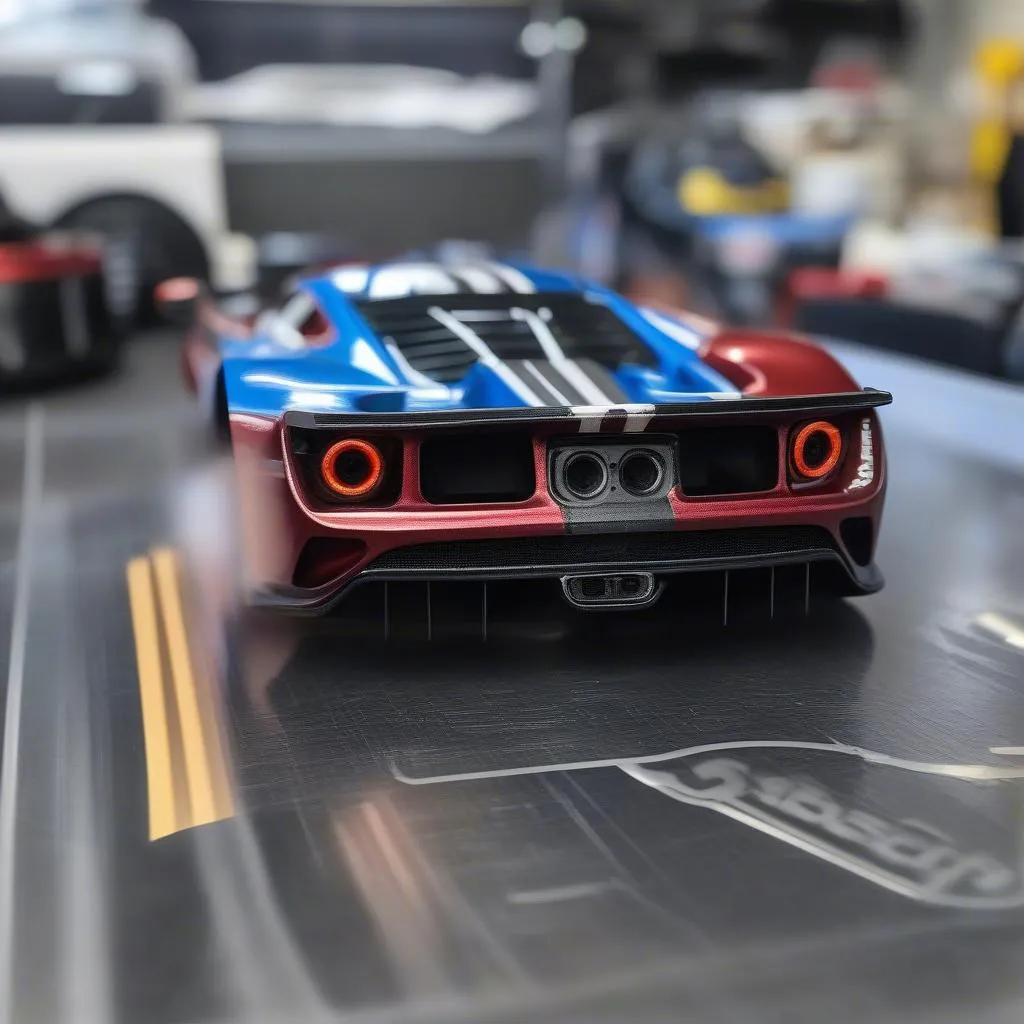 Traxxas Ford GT Drift Car Close-Up