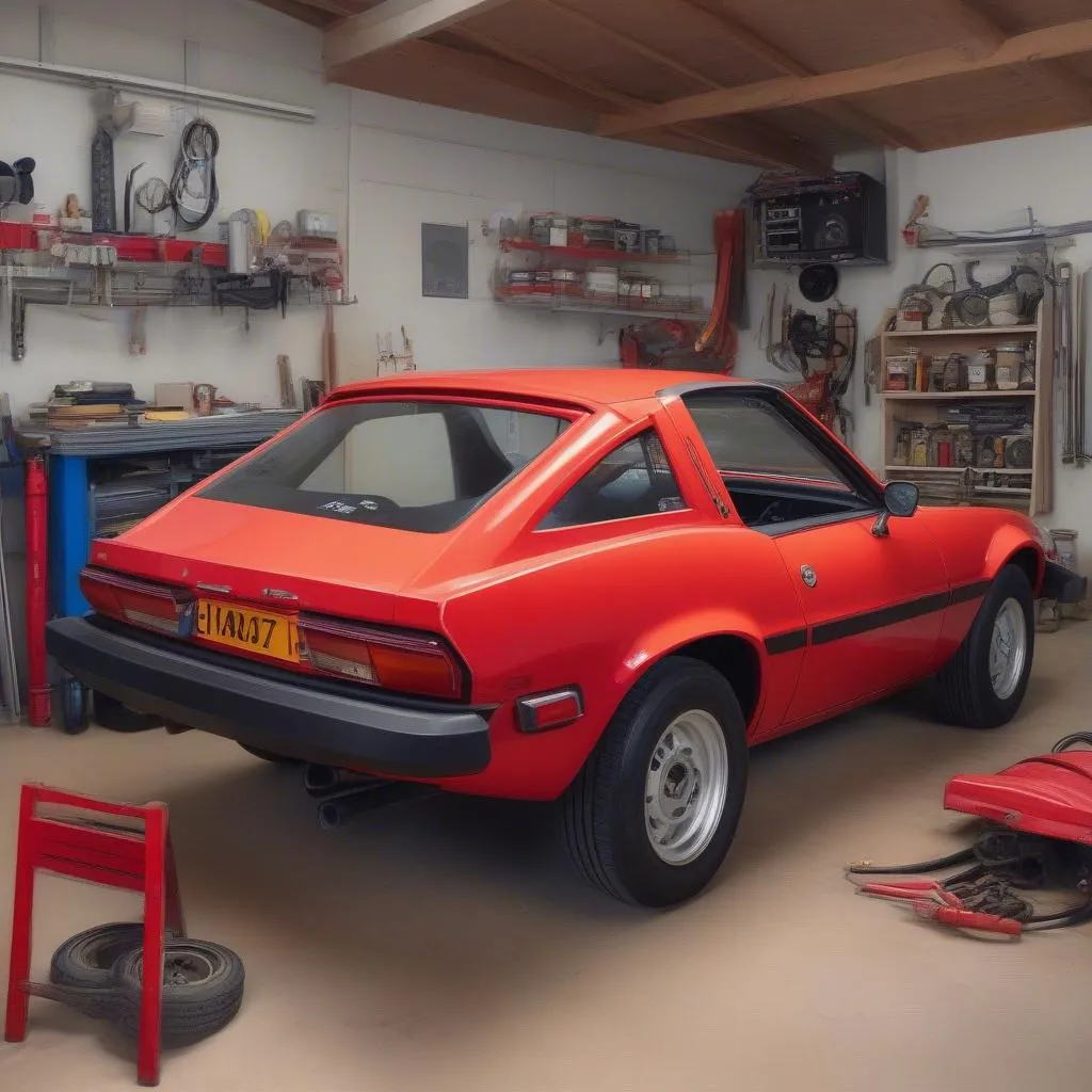 La Triumph TR7: une sportive british au charme intemporel