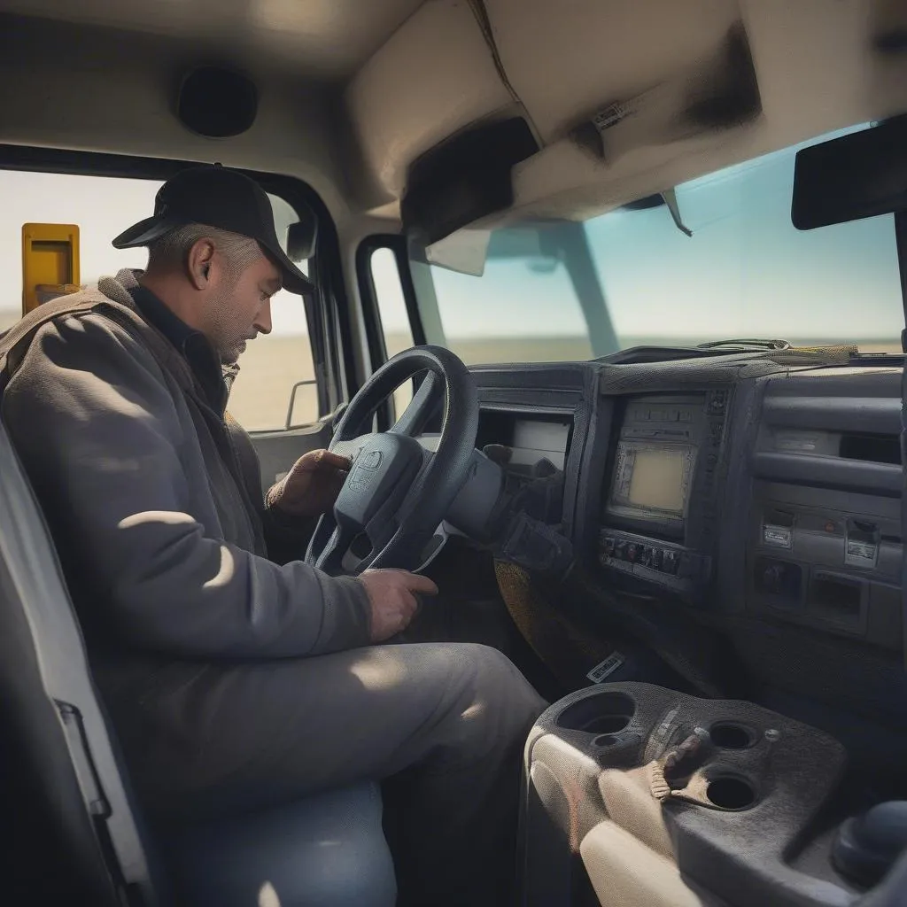 Chauffeur de camion