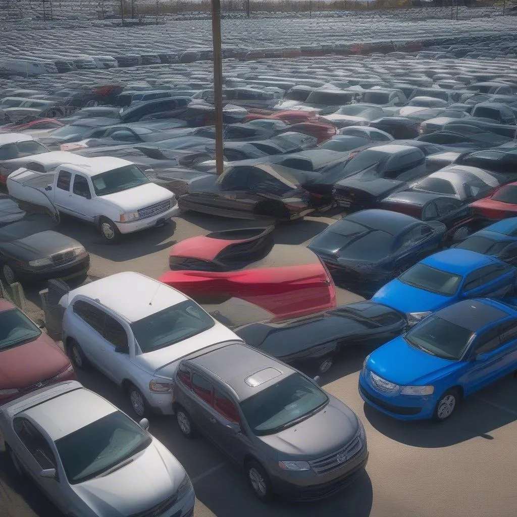 Used car lot