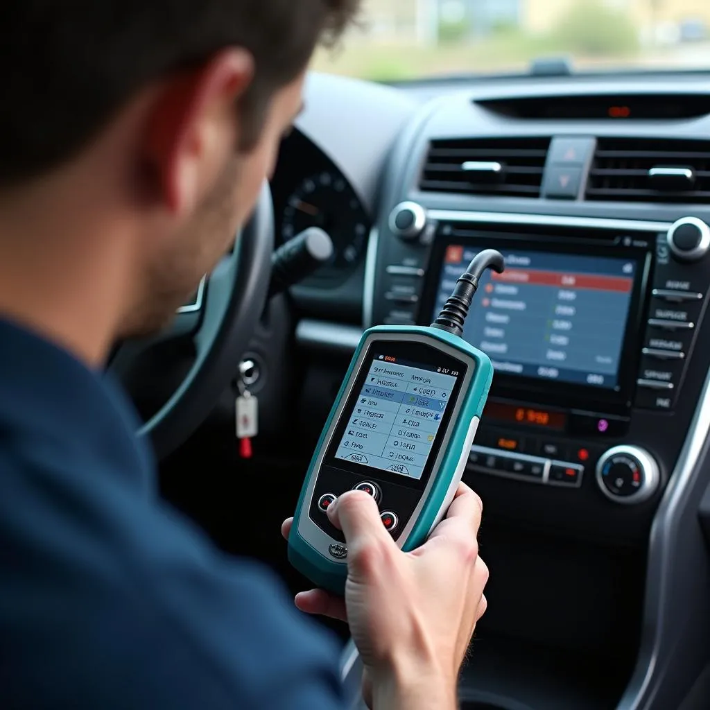 Utiliser un scanner OBD sur une Toyota Camry