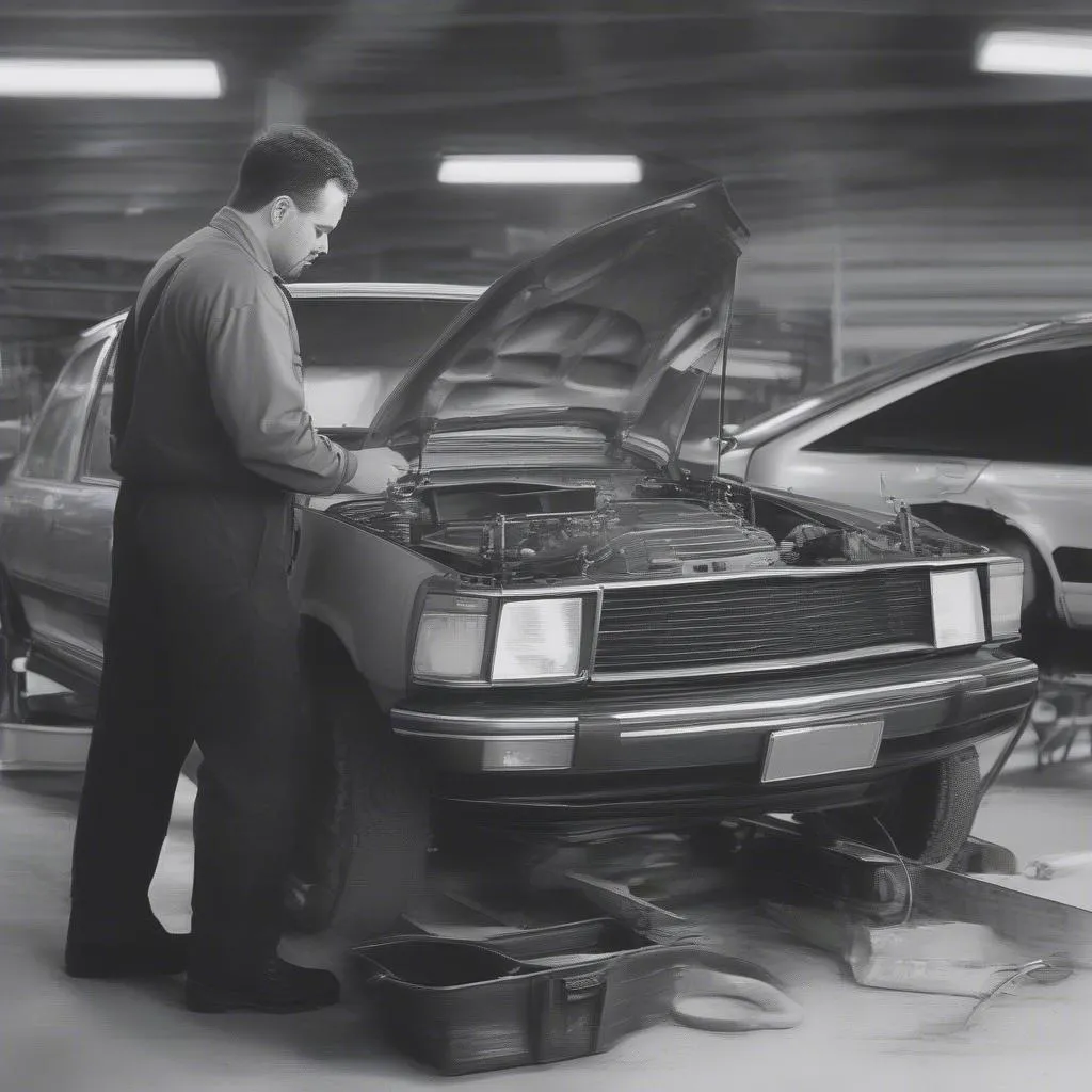 Vérification mécanique d'une voiture d'occasion