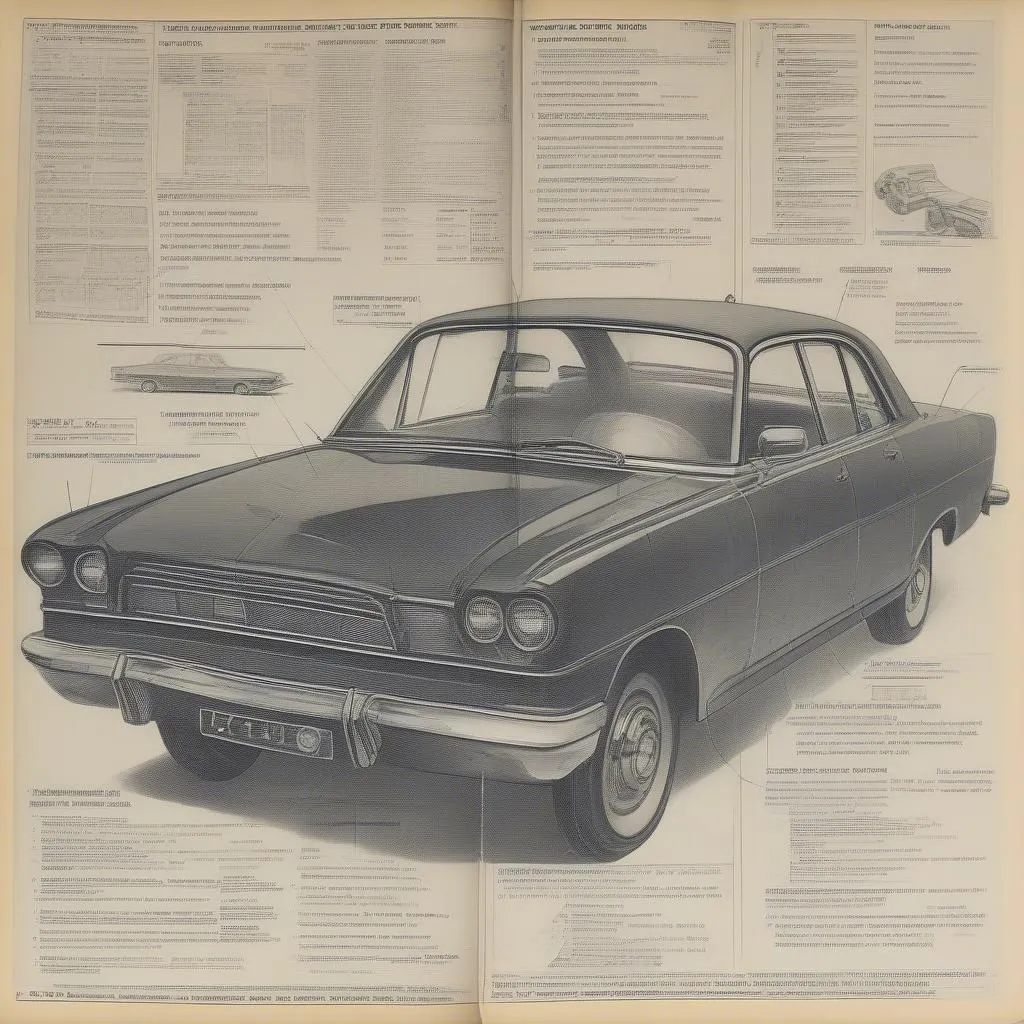 Vintage Car Repair Manual