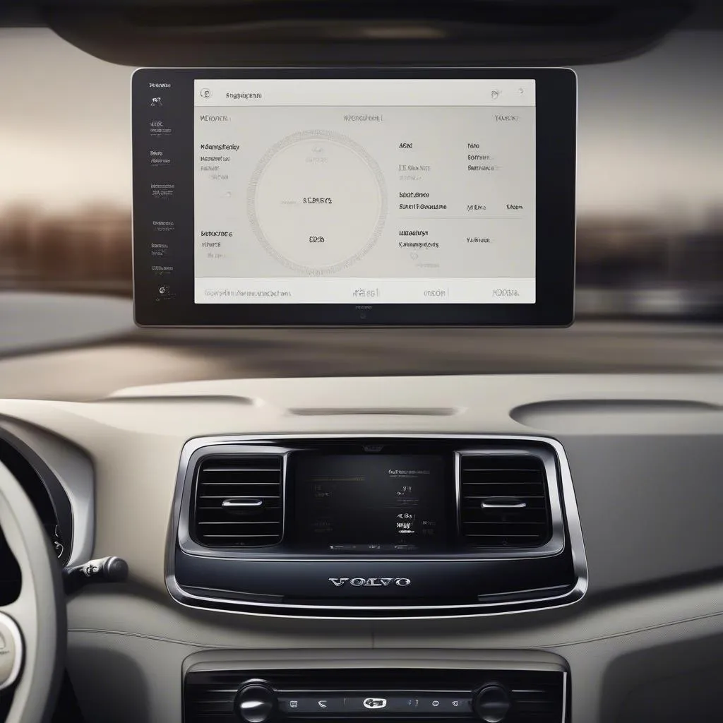 volvo infotainment system