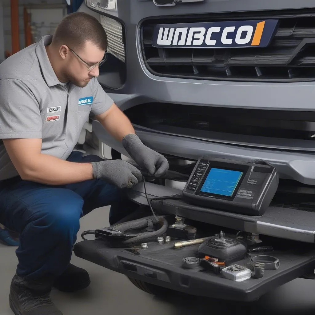 Réparation du système ABS de remorque Wabco