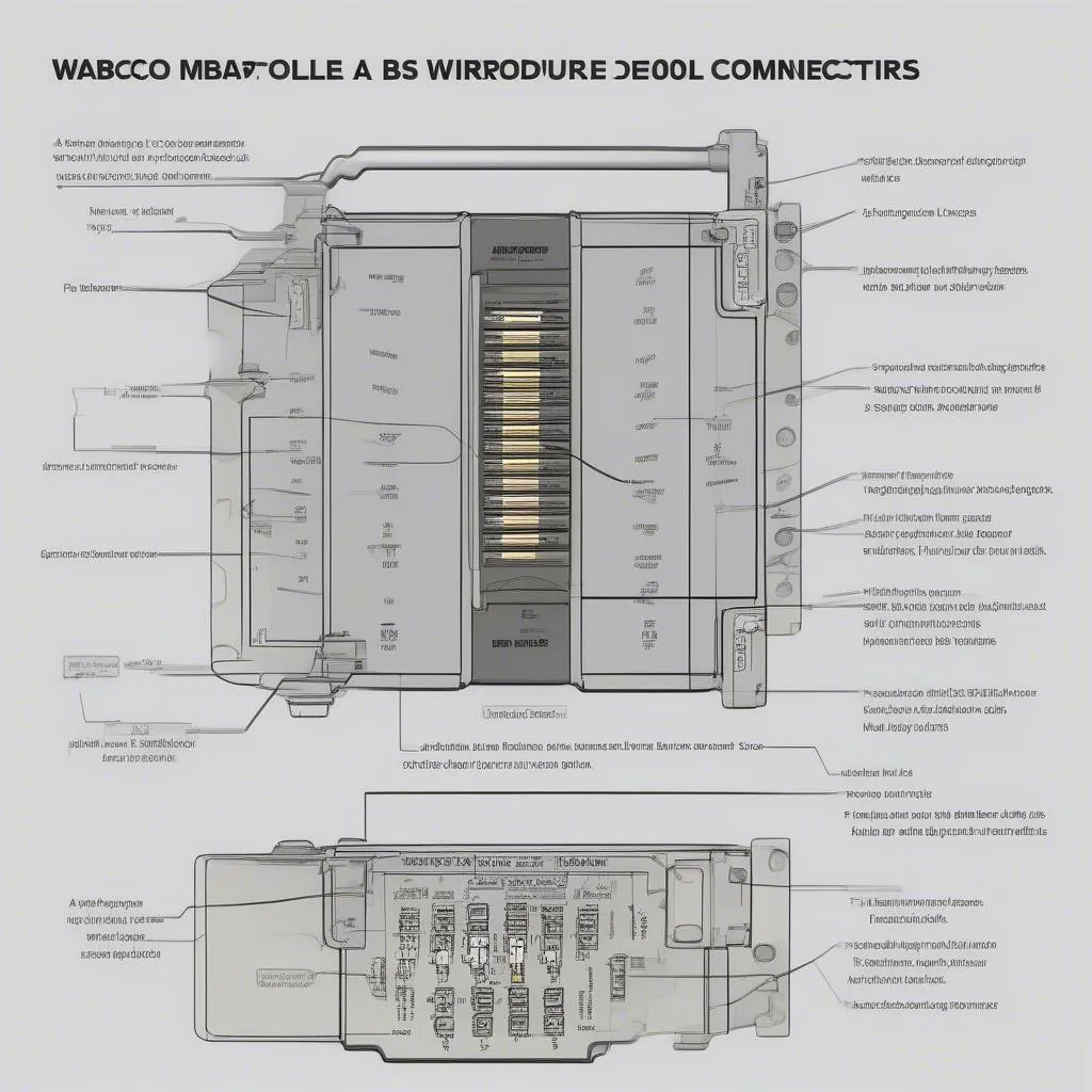 Schéma de câblage du module ABS de remorque Wabco : Comprendre le système nerveux de votre remorque