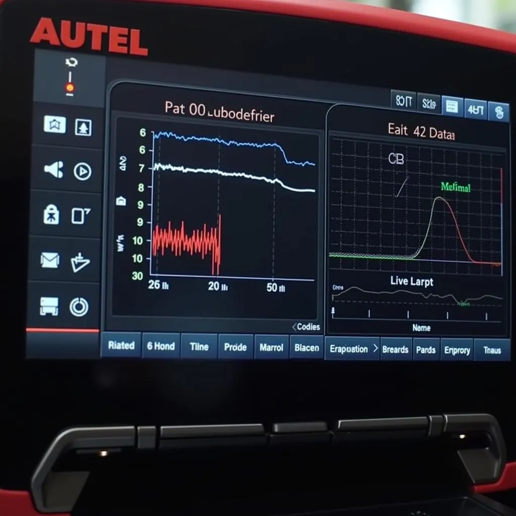 Interface utilisateur de l'evo-drne Autel