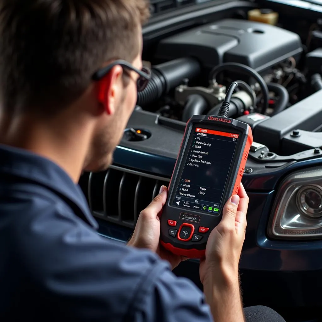 Diagnostic moteur avec Autel Grim Soul