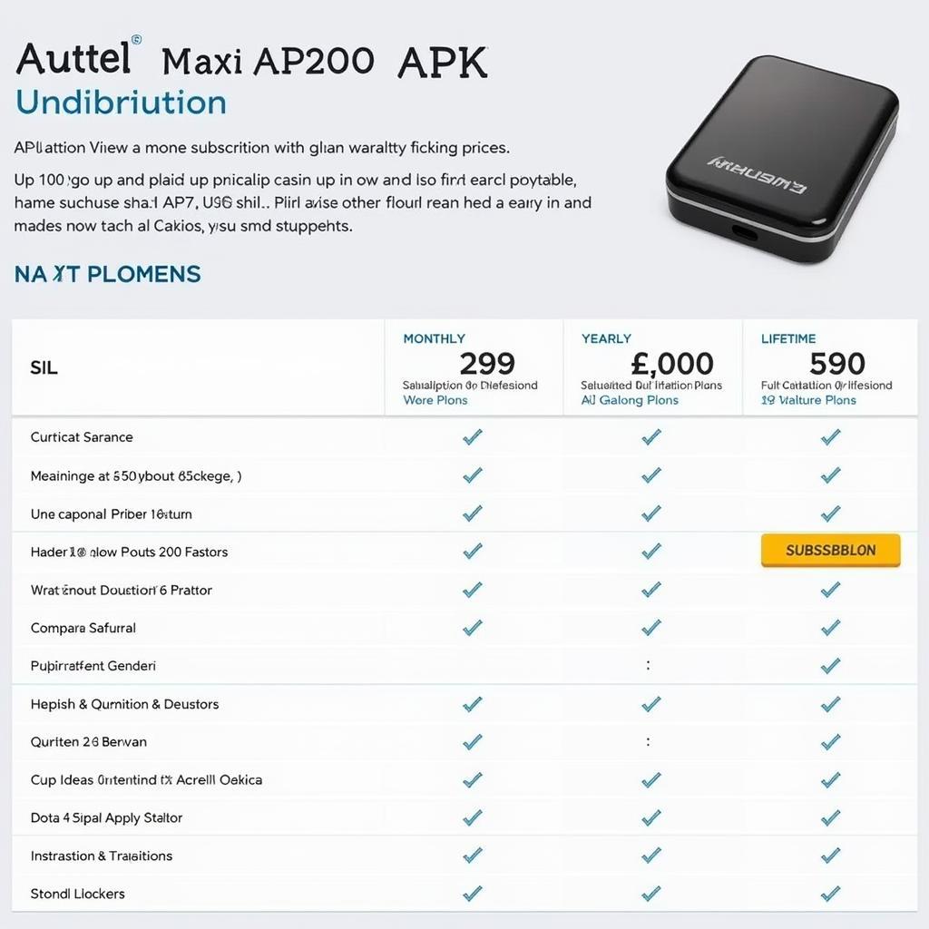 Prix Autel MaxiAP200 APK