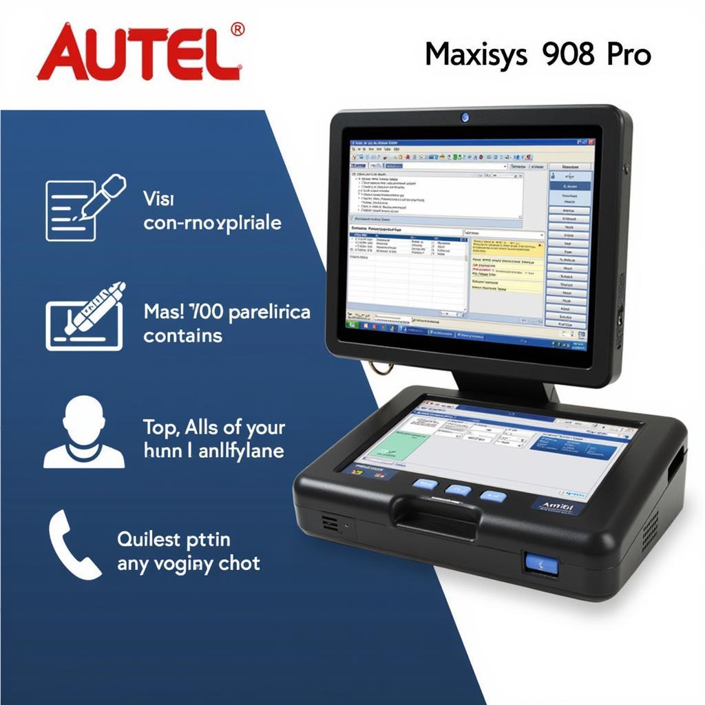 Support technique Autel Maxisys 908 Pro