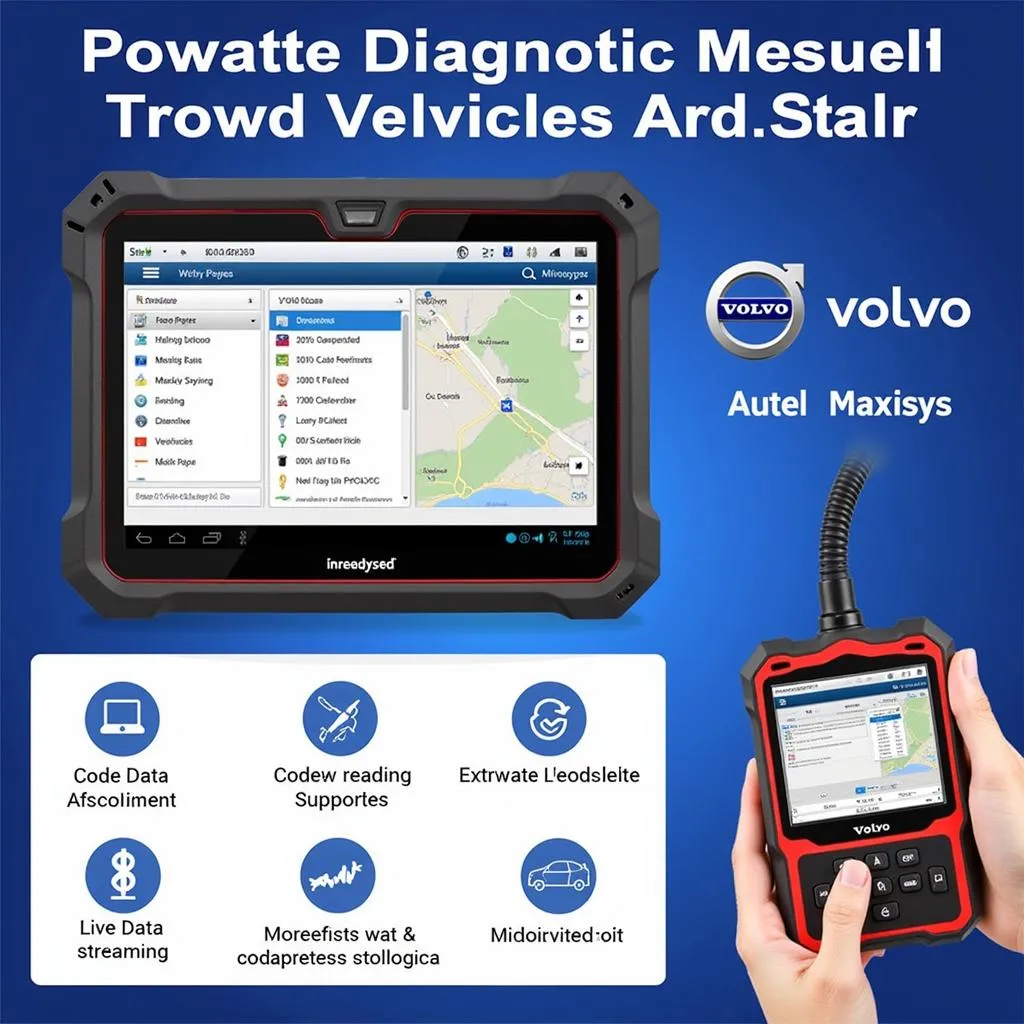 Logiciel Autel Maxisys OBD-II pour Volvo