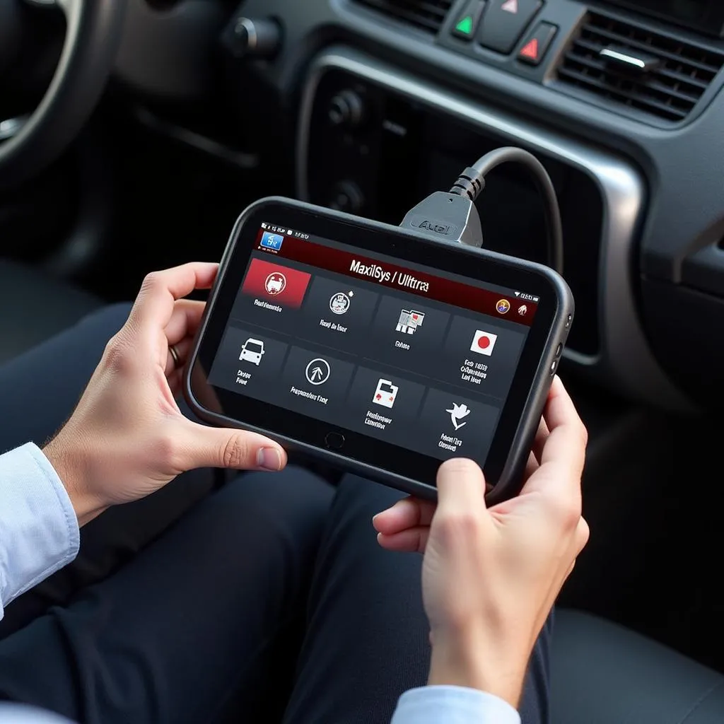 Diagnostic automobile avec Autel MaxiSys Ultra