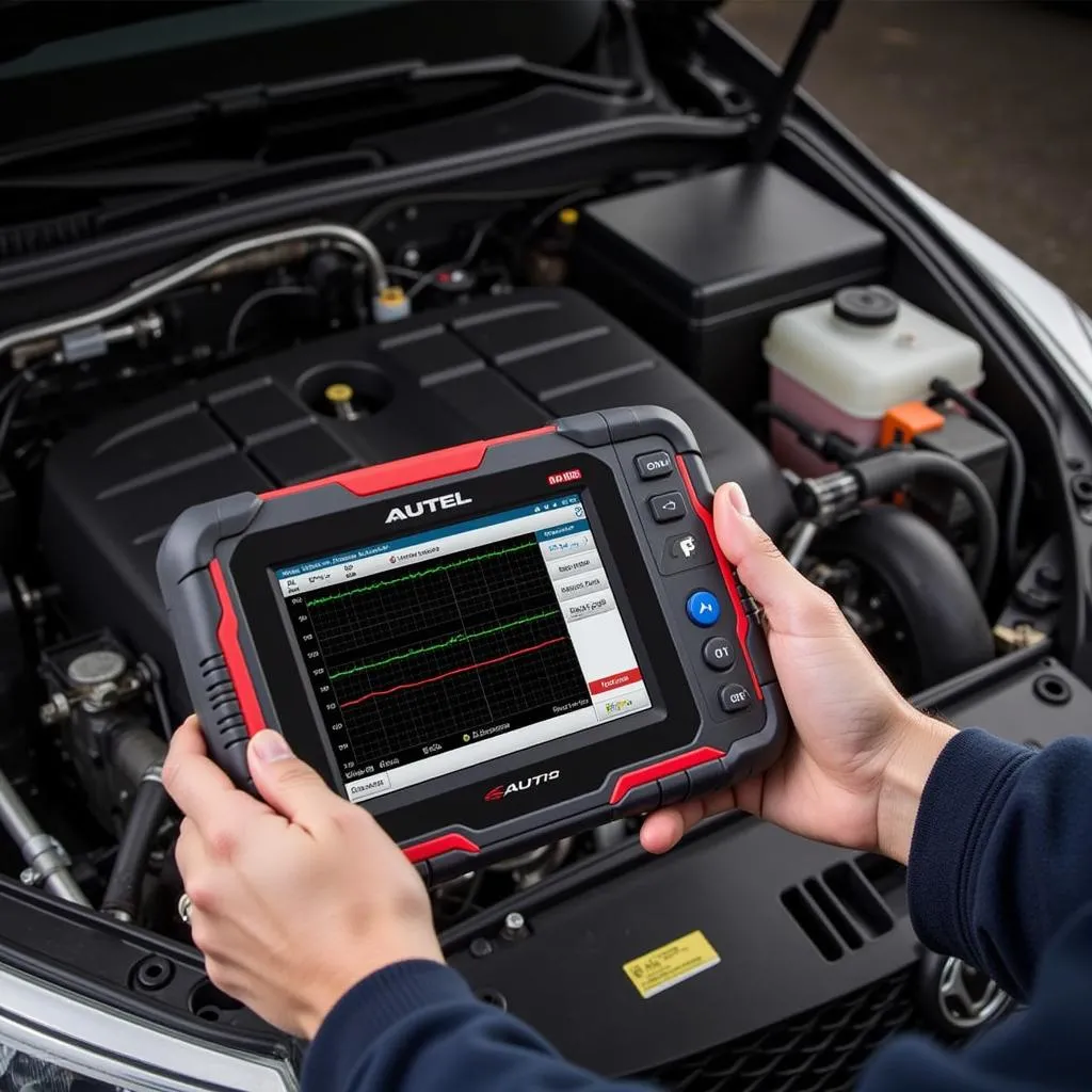 Diagnostic moteur avec Autel MD802