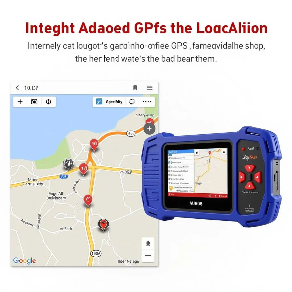 Autel MK808 GPS Intégré