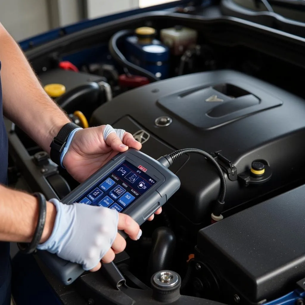 Diagnostic automobile avec Autel MK808BT