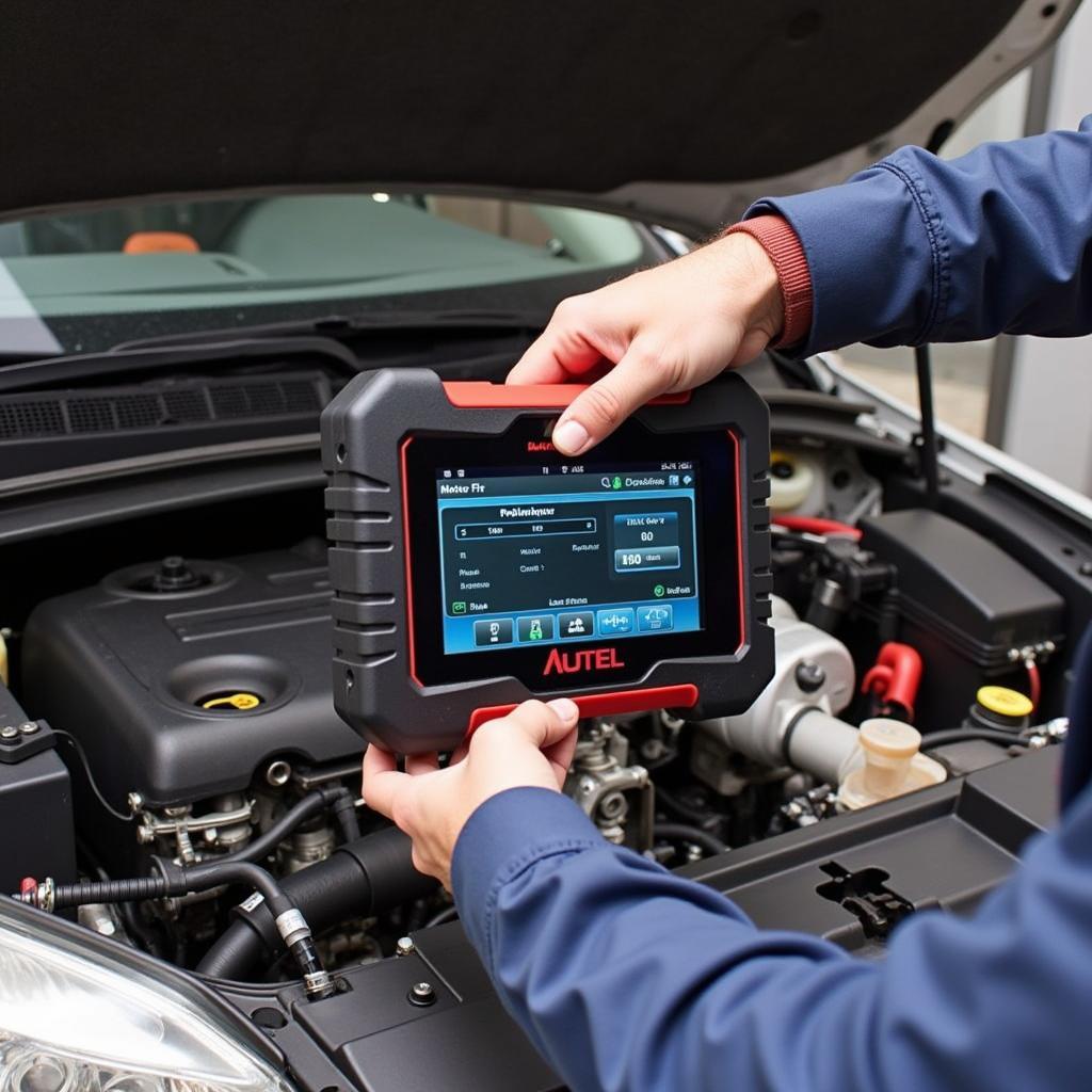 Outil de diagnostic Autel Motor Fix pour le diagnostic et la réparation de problèmes de moteur