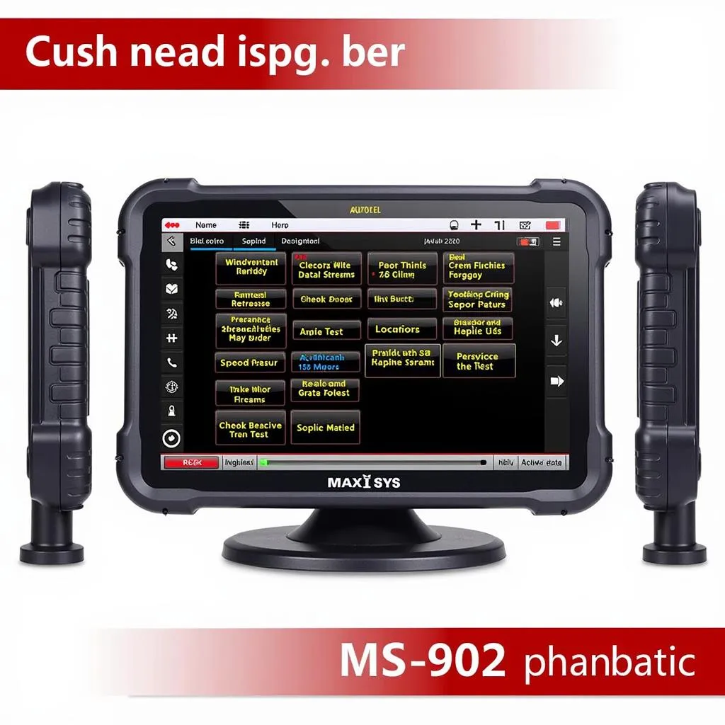 Fonctions avancées du MS905 Autel