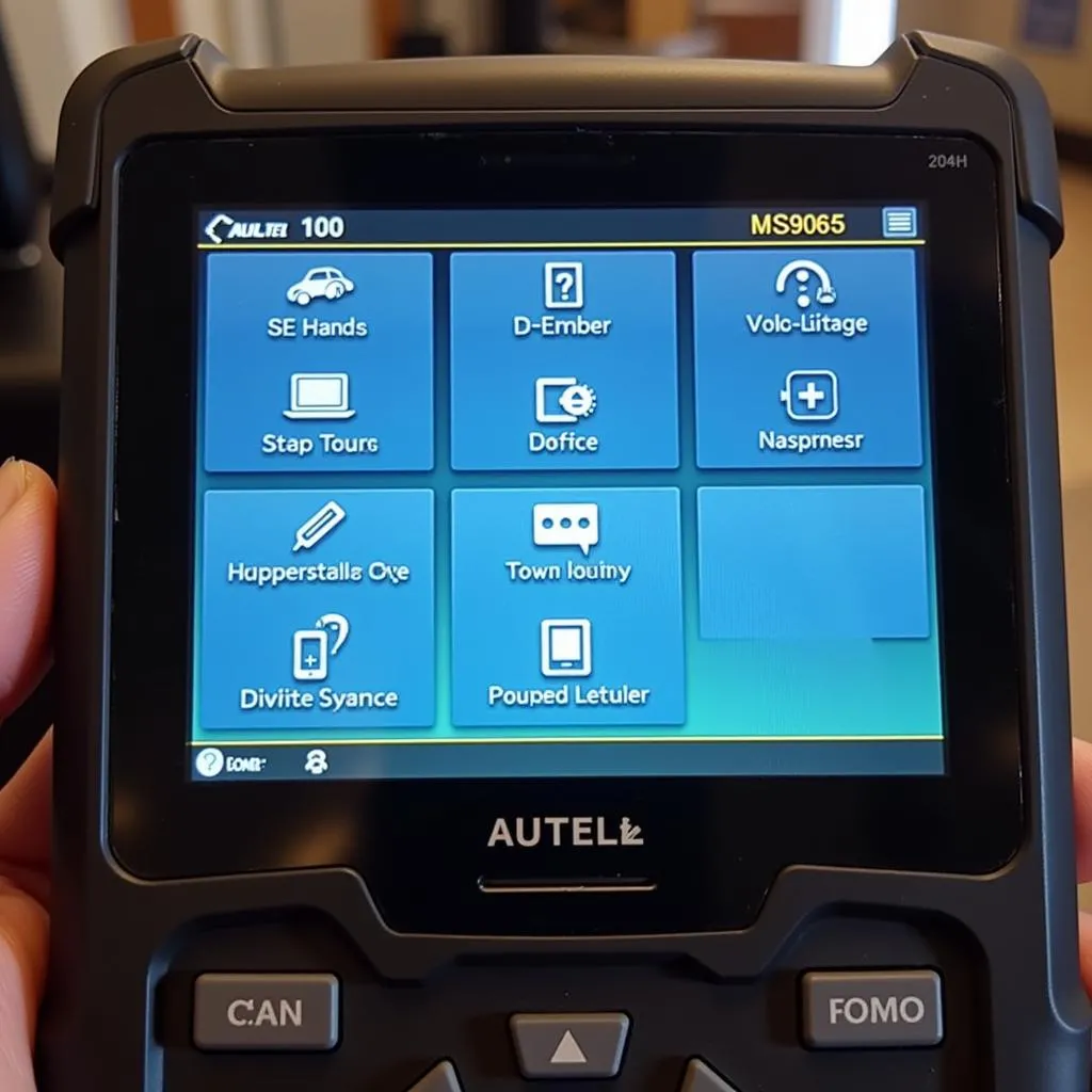 Interface de diagnostic Autel MS906S