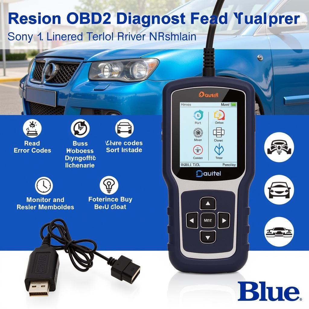 Blue Driver OBD2 Autel - Lecteur de code automobile