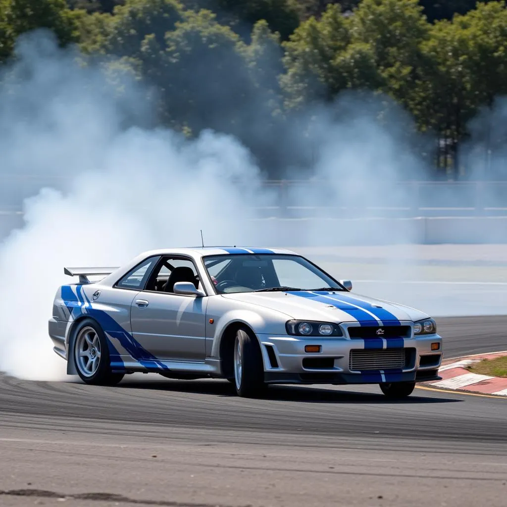 Nissan Skyline GT-R R34 de Brian O'Connor