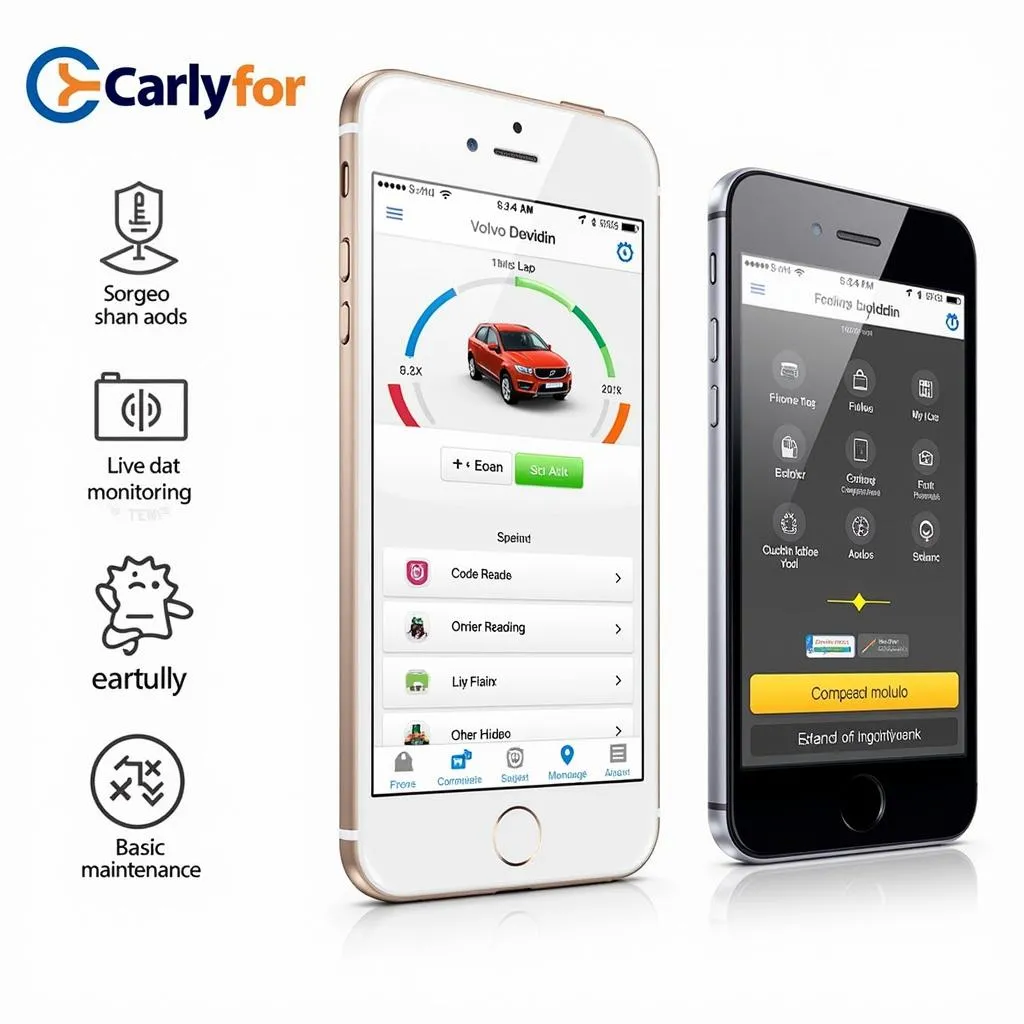 Logiciel Carly pour Volvo OBD-II