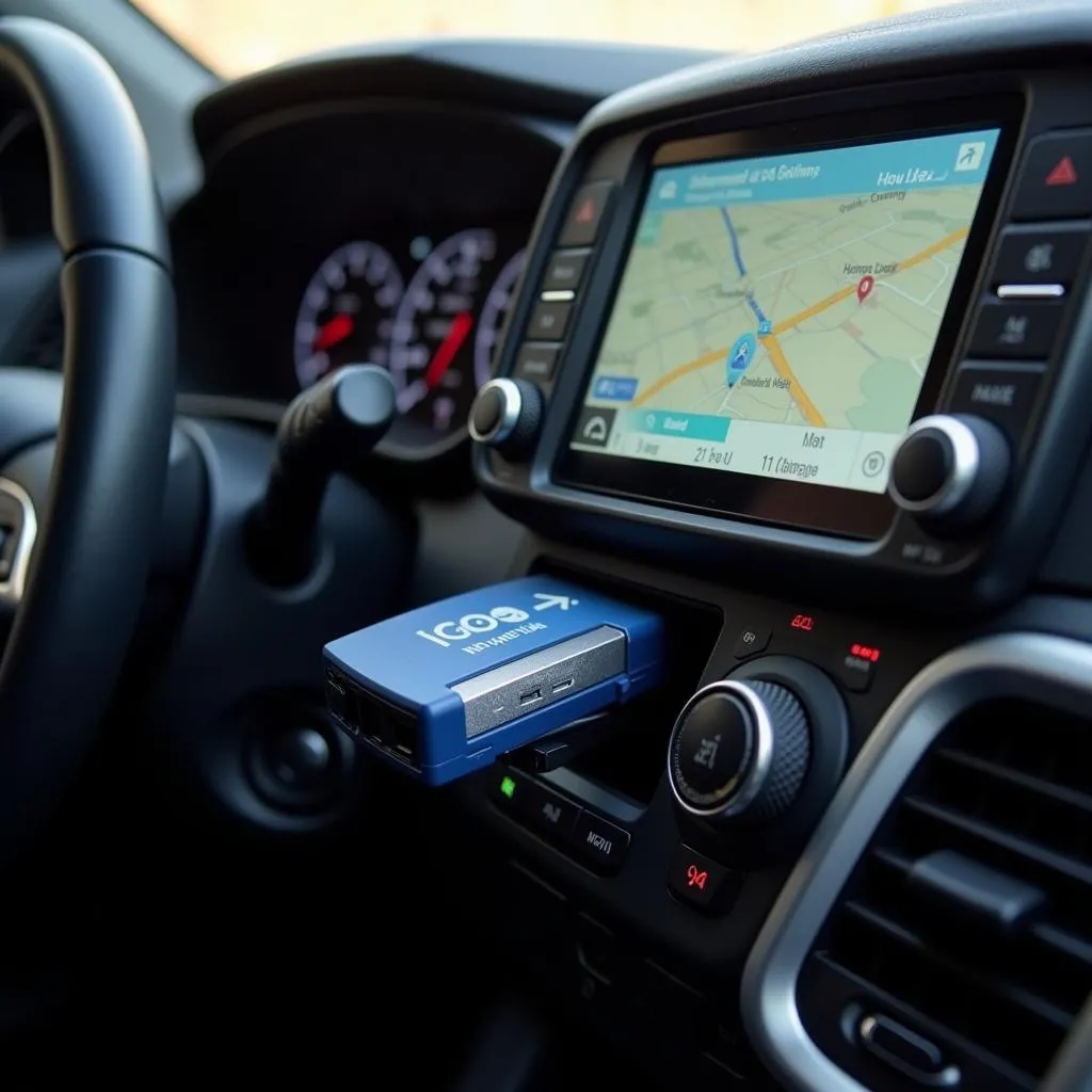 Carte SD Navigation iGO - Vue d'ensemble