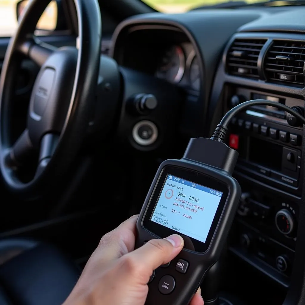 Codes OBD2 sur une Ford Mustang 1996