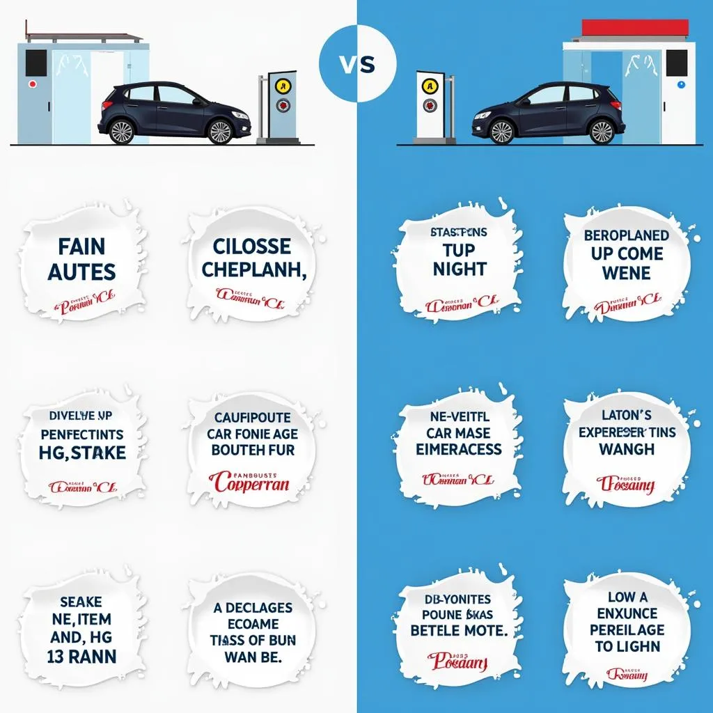 Comparaison entre un lavage auto traditionnel et un Rocket Express