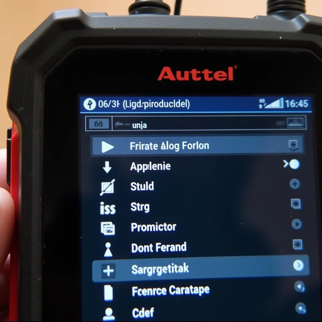 Configuration de la Langue Française sur Autel AL619