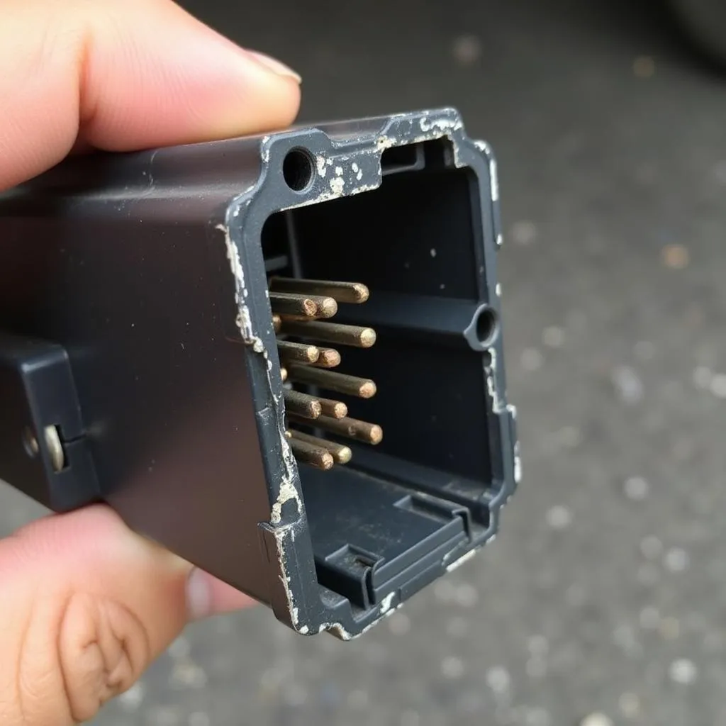 Connecteur OBD endommagé sur un Sprinter