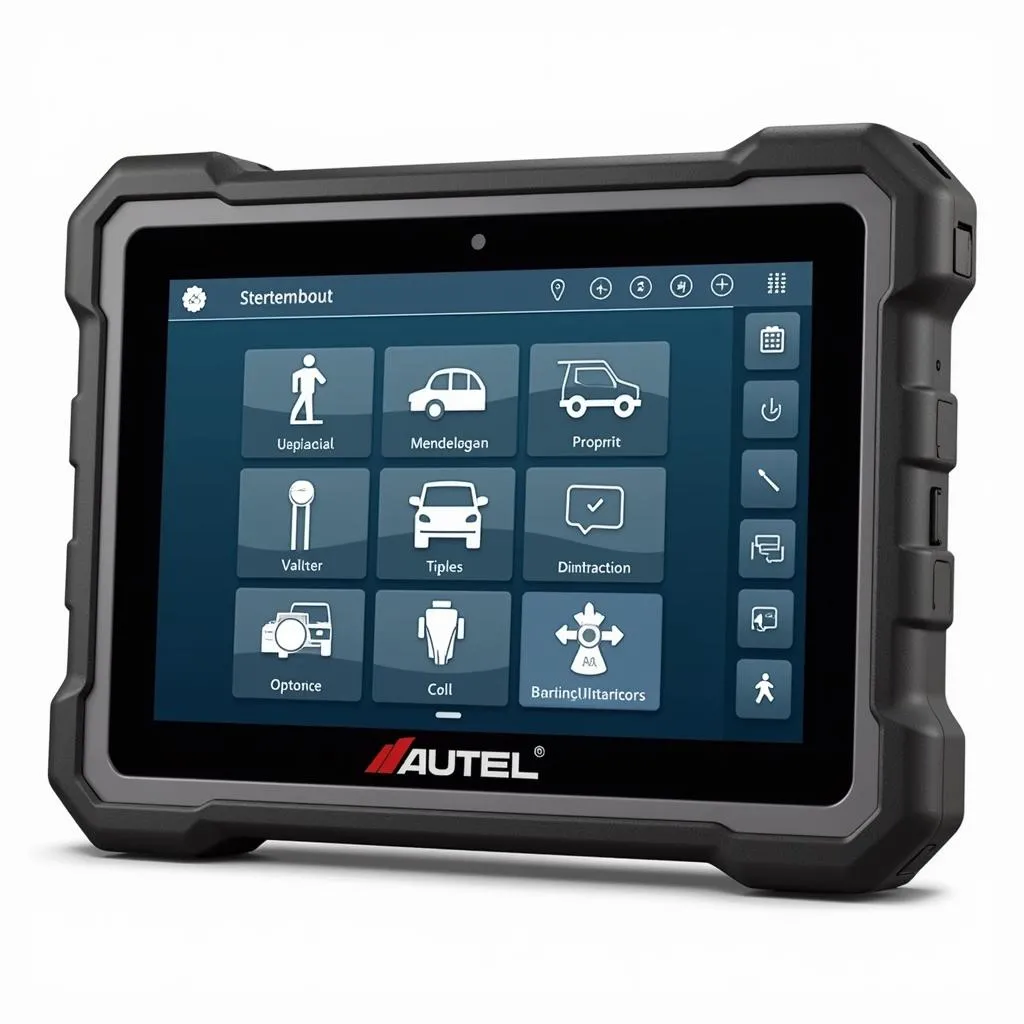 Interface Intuitive Dague Autel