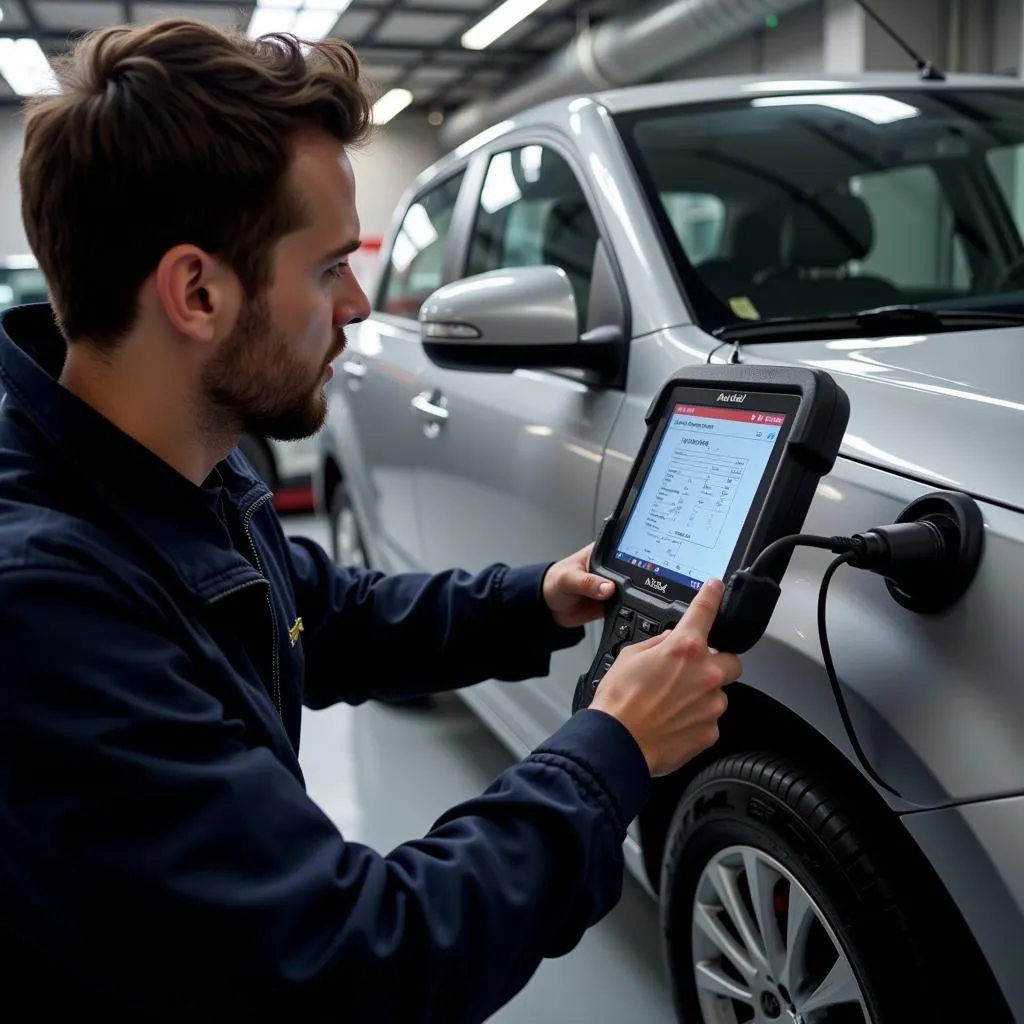 Diagnostic automobile à Lyon avec Autel MaxiSys