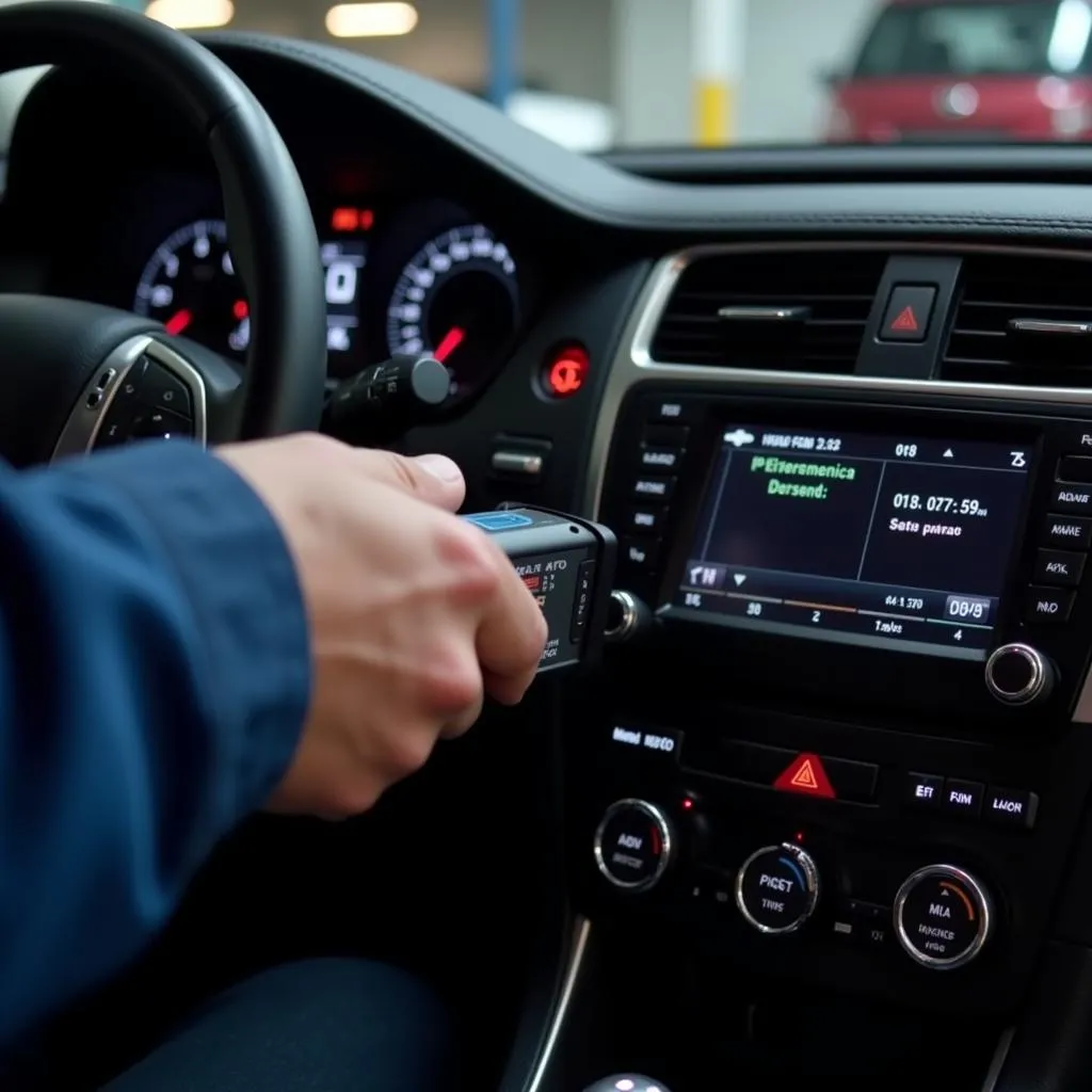 Diagnostic électronique d'une voiture moderne