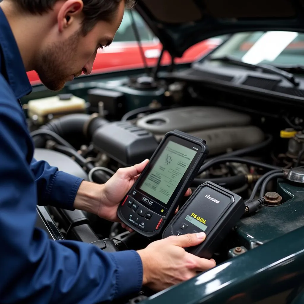 Diagnostic du moteur d'une Lexus LS 400