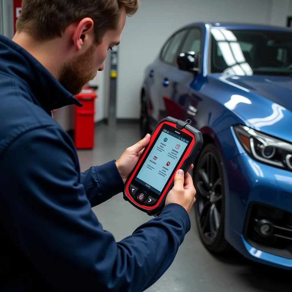 Diagnostic de voiture après les fêtes