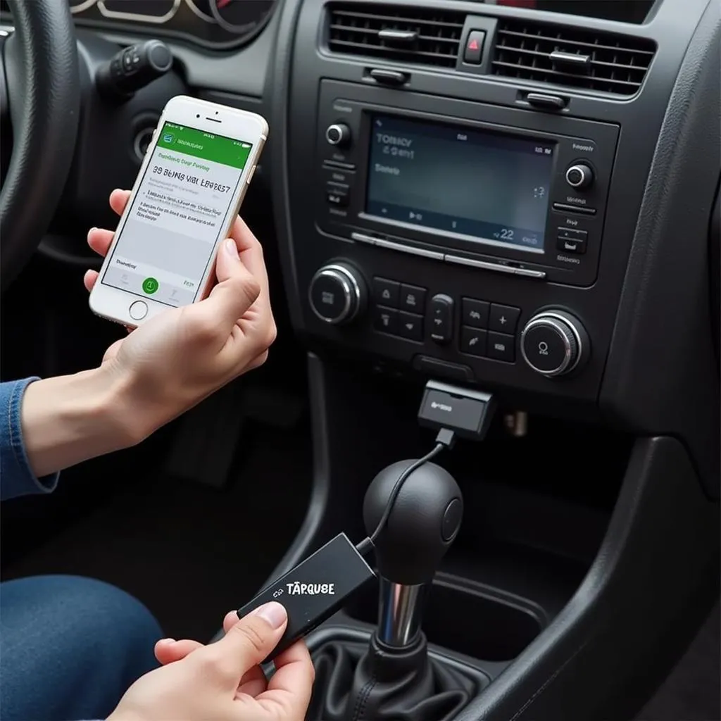 Diagnostic de voiture avec un iPhone