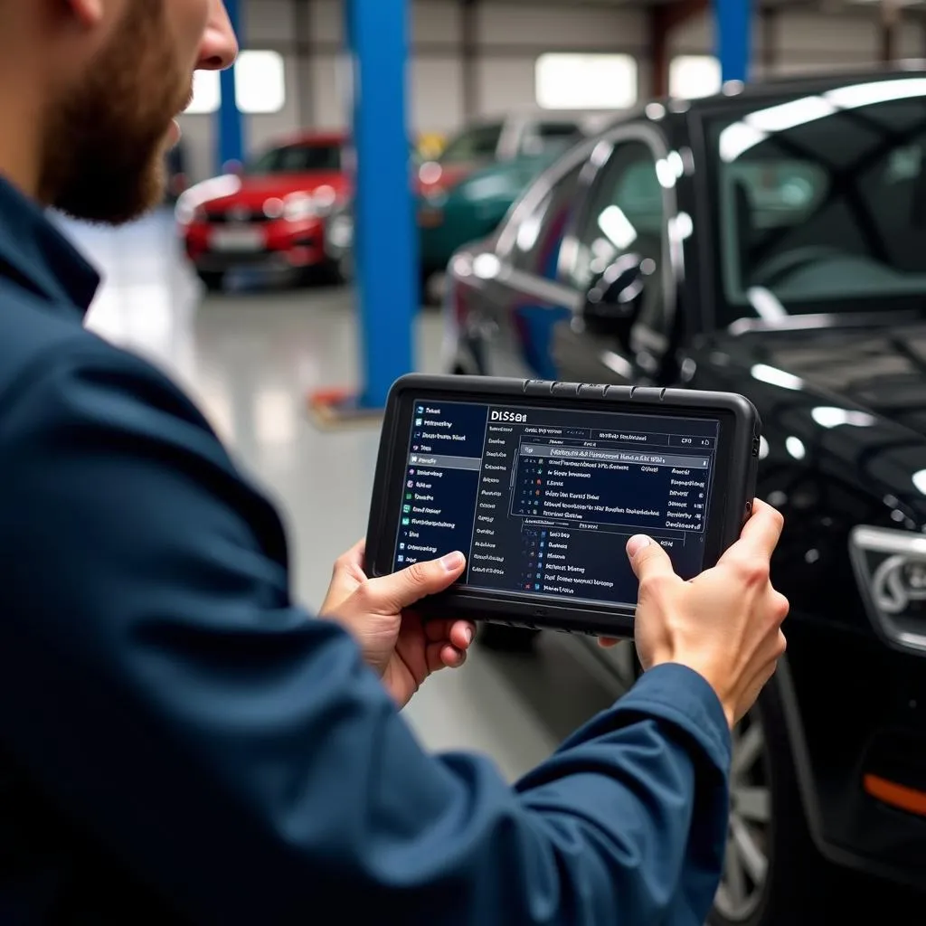 Diagnostic électronique d'une voiture européenne