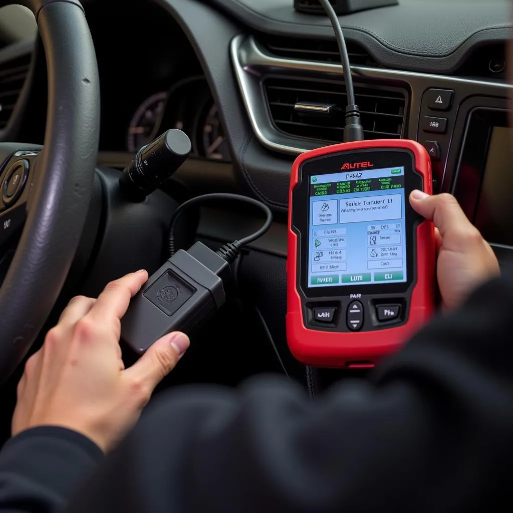 Diagnostic d'une fuite EVAP avec un outil OBD Autel